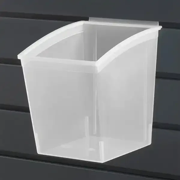 Display Varedispenser hvid plast 140x191x160 mm rillepanel