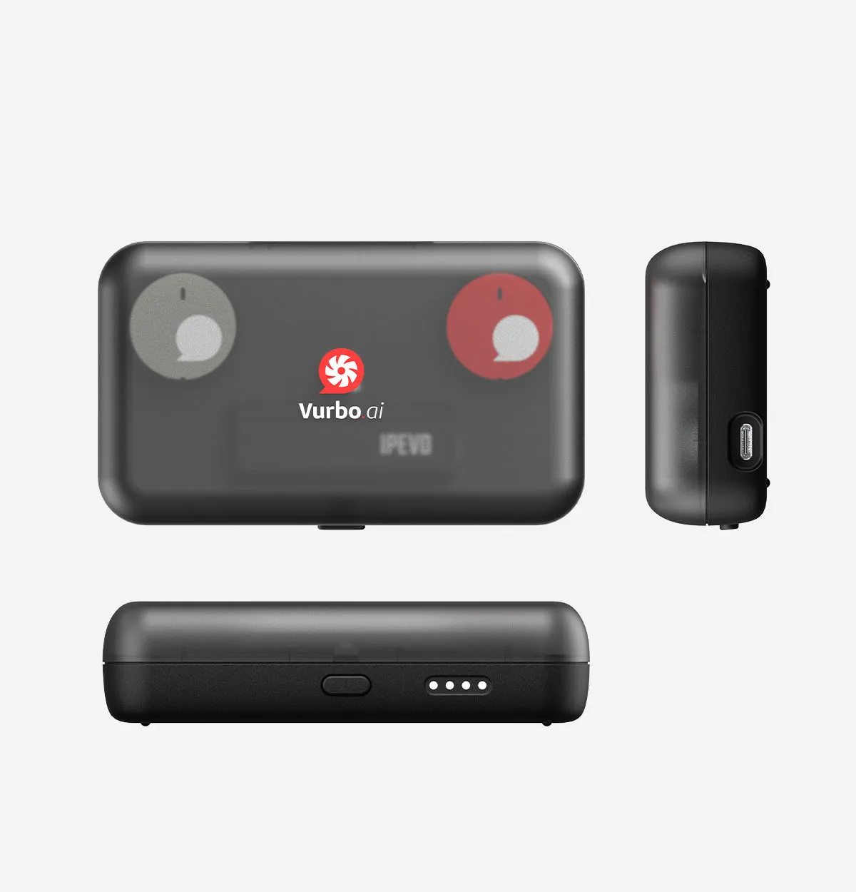 IPEVO VOCAL WEARABLE mikrofon med oversættelse