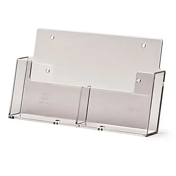Display brochureholder 2WA6 A6 væg 2 rum klar