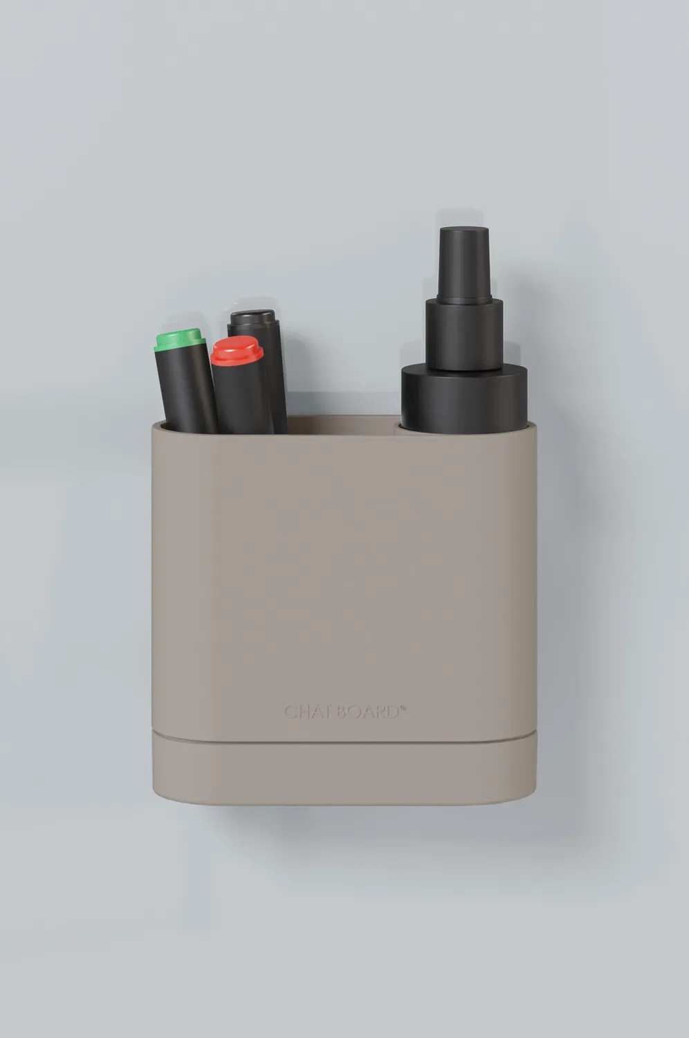 Chatboard Dock magnetisk penneholder ABS 3 farver