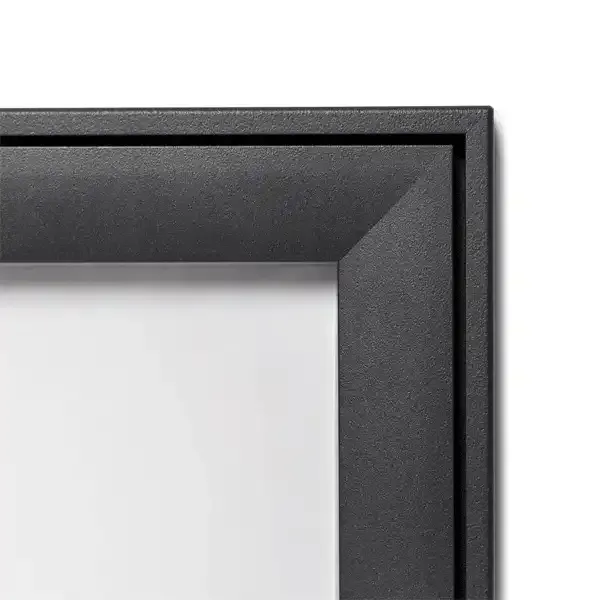 Display Opslagsskab 6xA4 opslagstavle antracit låsbar