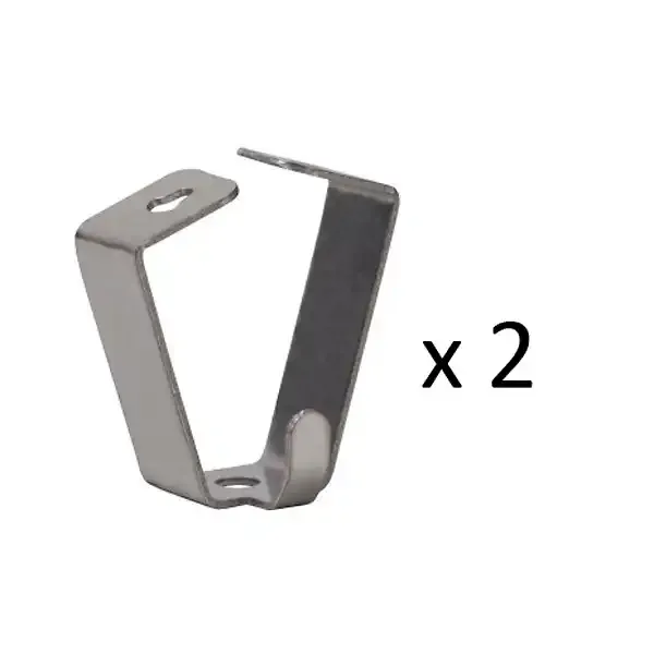 Minirail BM30220 galleriskinne sølv 200 cm komplet sæt 25 kg