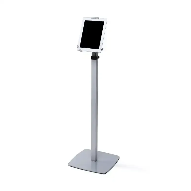 Display Trigrip 13" tabletholder gulv sølv teleskop