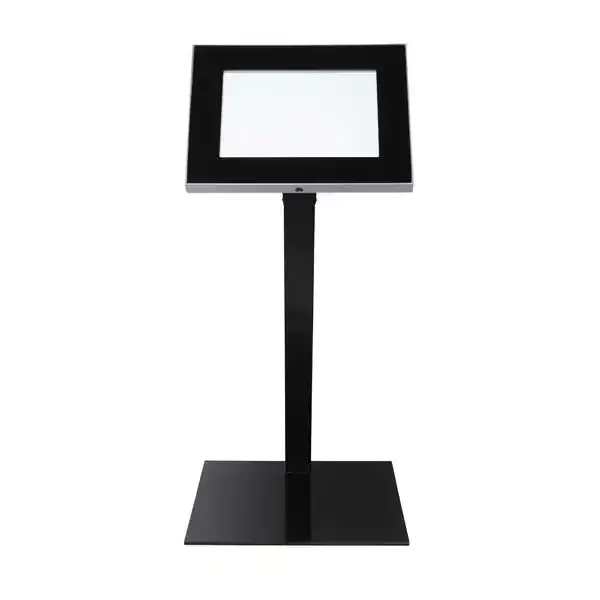 Display Premium menustander A3 LED sort udendørs IP56
