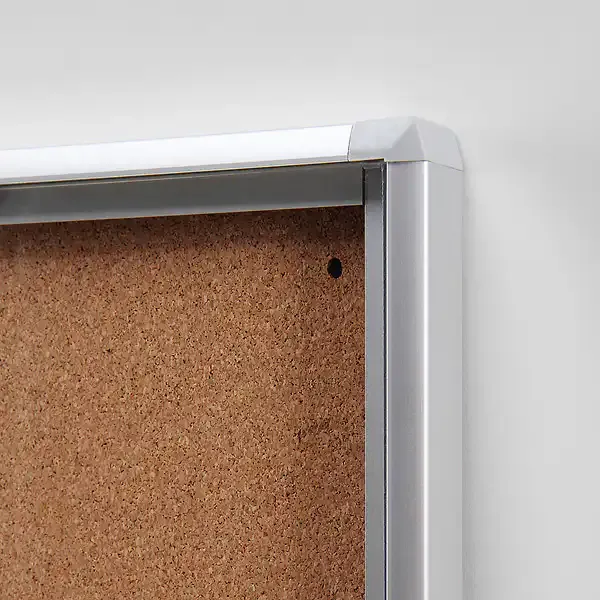 Display Economy opslagsskab 9xA4 kork indendørs