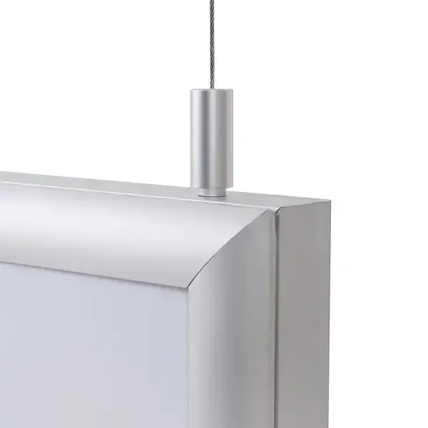 Display Loftophæng LED snapramme dobbeltsidet wire 4 m