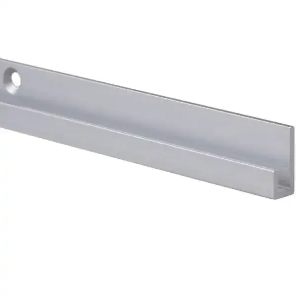 J-Rail Max galleriskinne sølv 200 cm 100 kg
