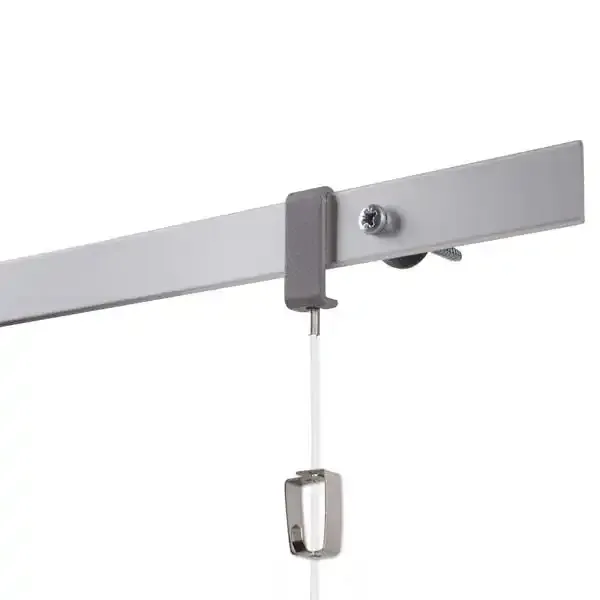 Display Evoluon TCS30020 galleriskinne 200 cm buet