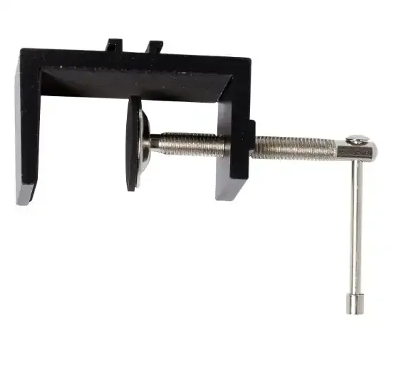 Display Vægklemme sort 53 mm til LED lampe