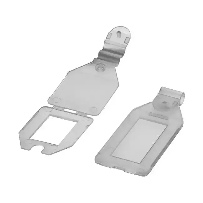 Display prisholder 26x45 mm klar dobbeltkrog