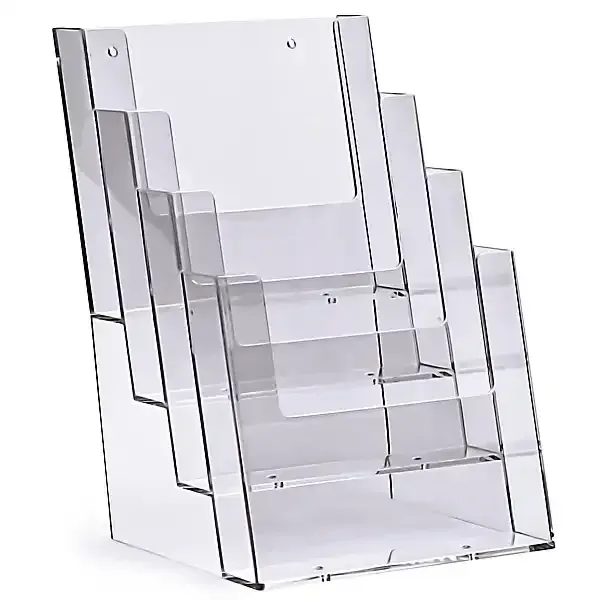 Display 4C160 brochureholder bord 4 rum A5