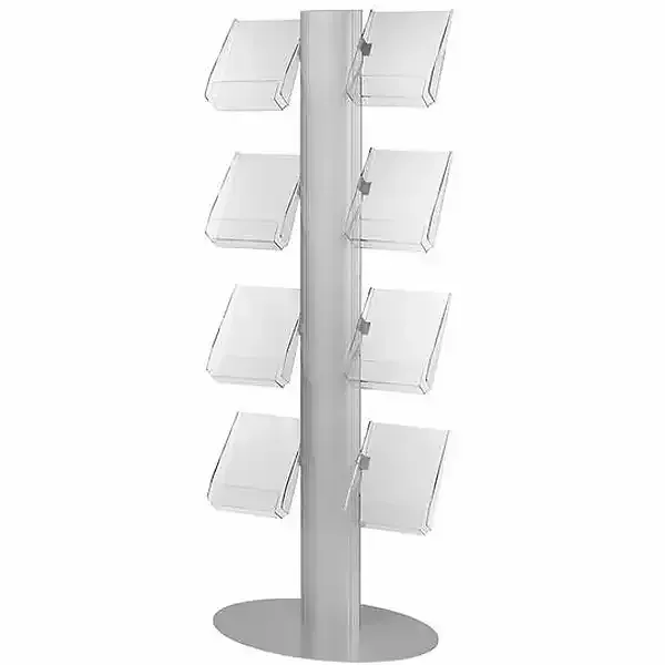 Display Elipse brochurestander 8 x A4 dobbeltsidet