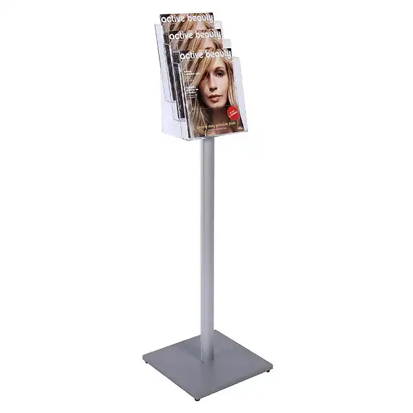 Display MB3C230 brochurestander 3 x A4 aluminium
