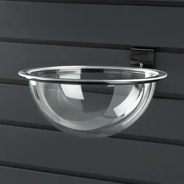 Display Halvkuppel Ø 30 cm skål transparent