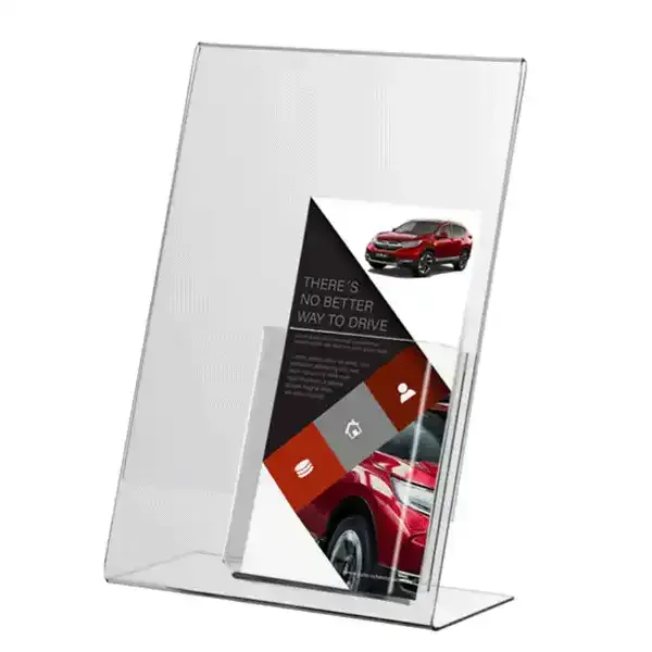Display konceptholder A4 bord M65 lomme akryl