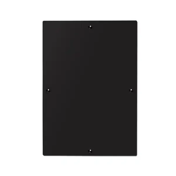 Display Magnet Plakatramme A2 sort slim antirefleks