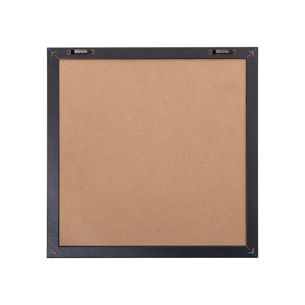 Display Bogstavstavle 30x30 cm opslagstavle sort ramme