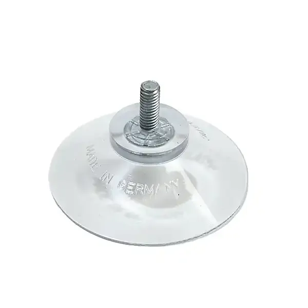 Display Ø40 mm sugekop transparent med møtrik