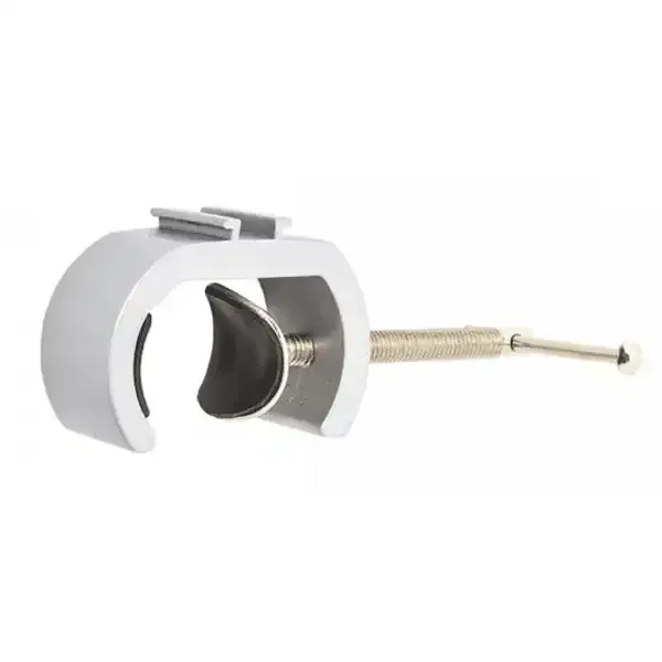 Display Zipper Wall rørklemme sølv LED 20-34 mm