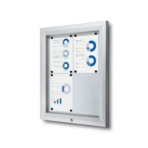 Display Premium 4xA4 opslagsskab udendørs IP56