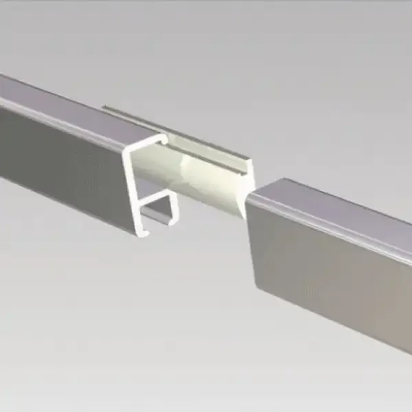 Display Minirail samleled til galleriskinne hvid