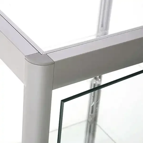 Display LED udstillingsmontre 45x90x45 cm glas