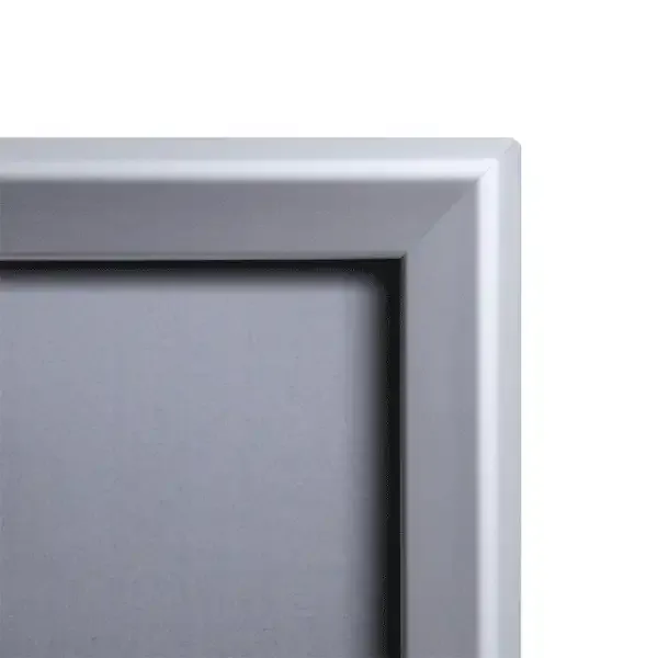 Display G32 snapramme 50x70 sølv brandhæmmende