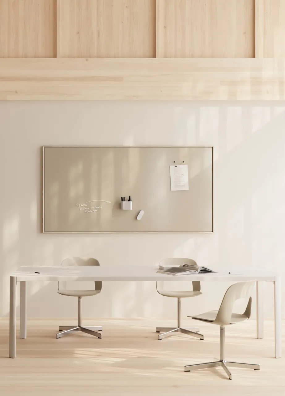 Chatboard Gallery rammesystem MDF sand 70x70 lodret
