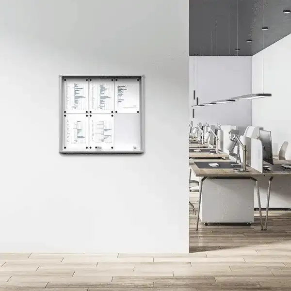 Display Economy opslagsskab 6xA4 B1 brandhæmmende