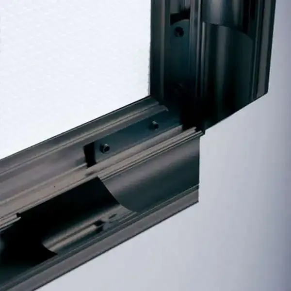 Display G40 snapramme 70x100 cm sort 40 mm