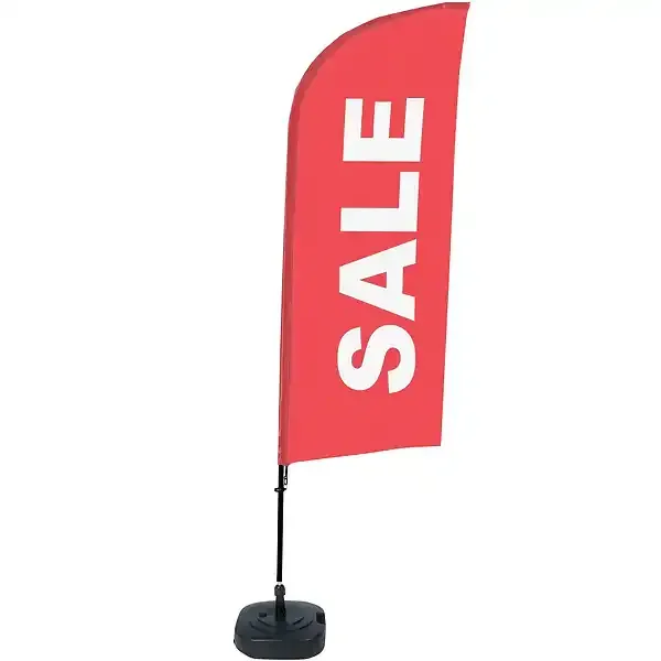 Display BeachFlag SALE 89x240 cm vandtank komplet