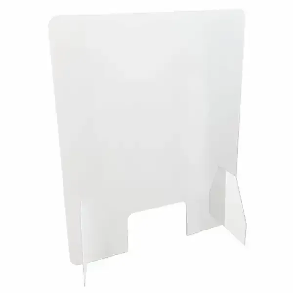 Display afskærmning plexiglas bord 75x50 cm 3 mm