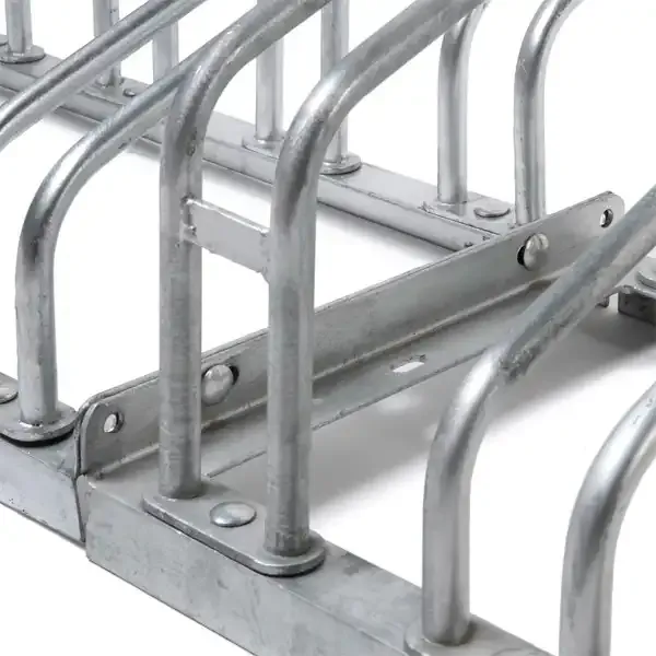 Display BCSE cykelstativ 6 cykler galvaniseret 105 cm