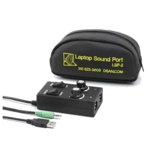 PerfectCue LSP-2 laptop lydadapter stereo XLR