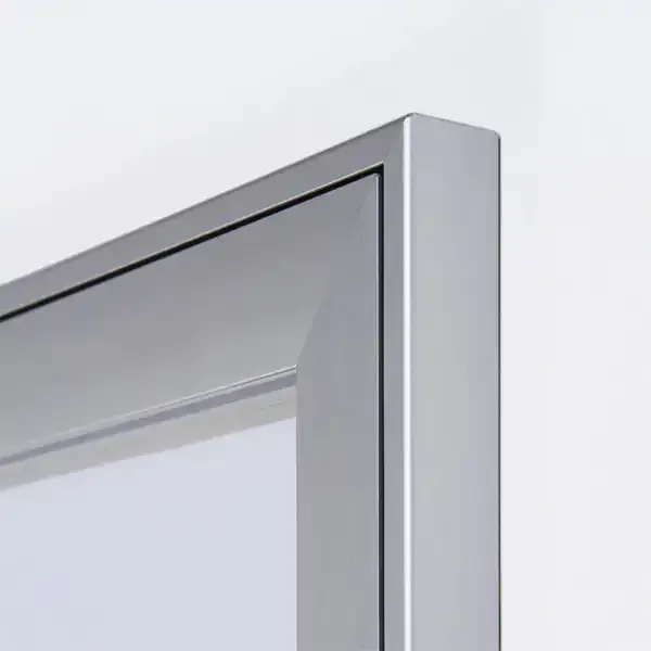 Display SCS4xA4 opslagsskab 4xA4 magnet sølv
