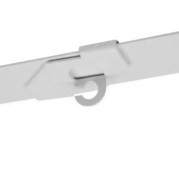Display drop loftskroge til loftsprofil til skilte