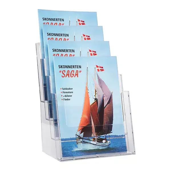 Display Taymar 4C230 brochureholder bord 4 rum A4