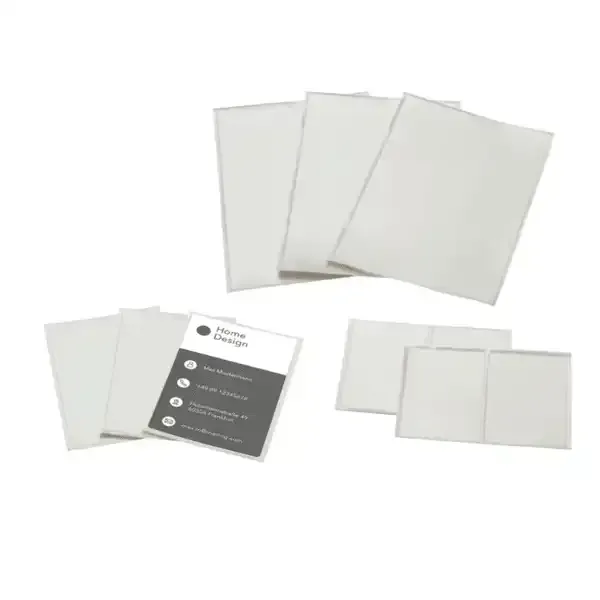 Display Maxitaschen plastlommer A6 selvklæbende 100 stk transparent