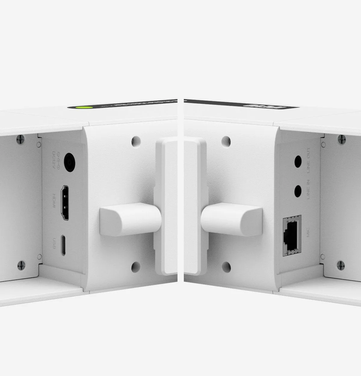 IPEVO VC-B4K videobar 4K hvid all-in-one
