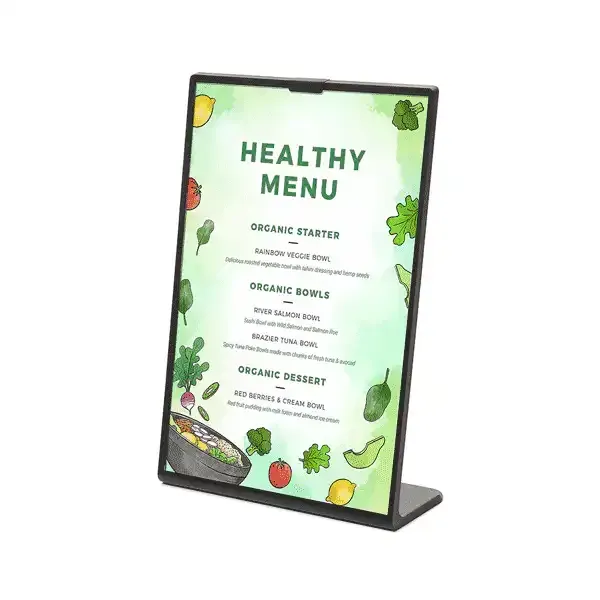 Scritto Menu L Stand A5 bordholder sort