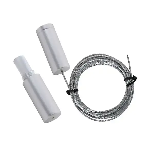 Display Loftophæng LED snapramme dobbeltsidet wire 4 m