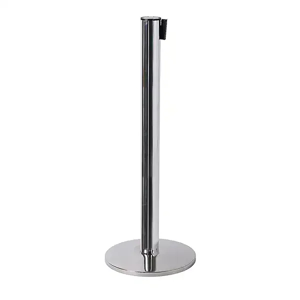 Display køleder stolpe sølv sort sele 270 cm