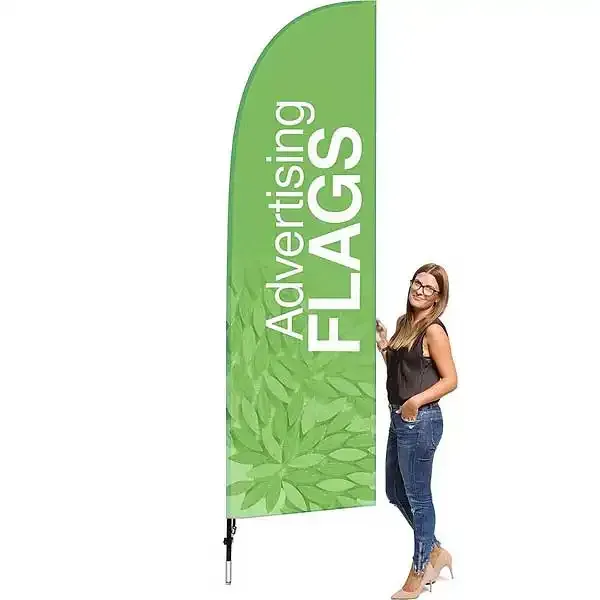 Display BeachFlag Vinge beachflag 78x285 cm vindstærk