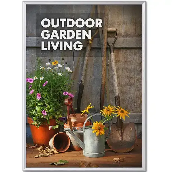 Display snapramme 100x140 cm 32 mm alu