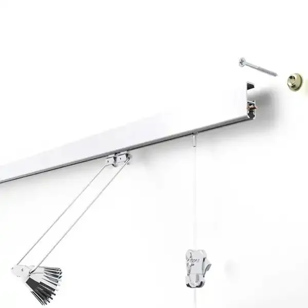 Display Multirail galleriskinne 12V sølv 150 cm 45 kg/m
