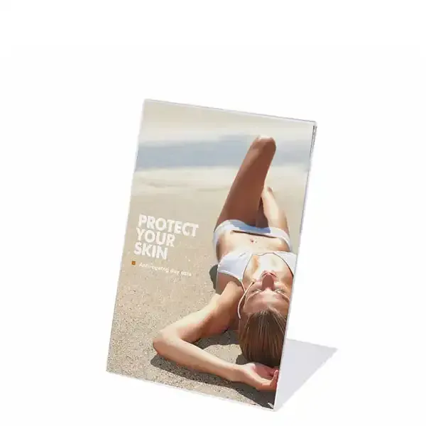 Display konceptholder bord A8 L-stand A8H akryl