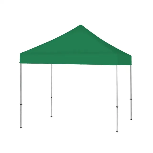Display festtelt 3x3 meter grøn alu