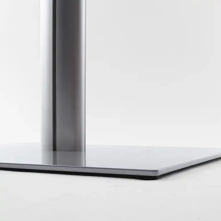 Display Info Pole stander A1 snapramme sølv