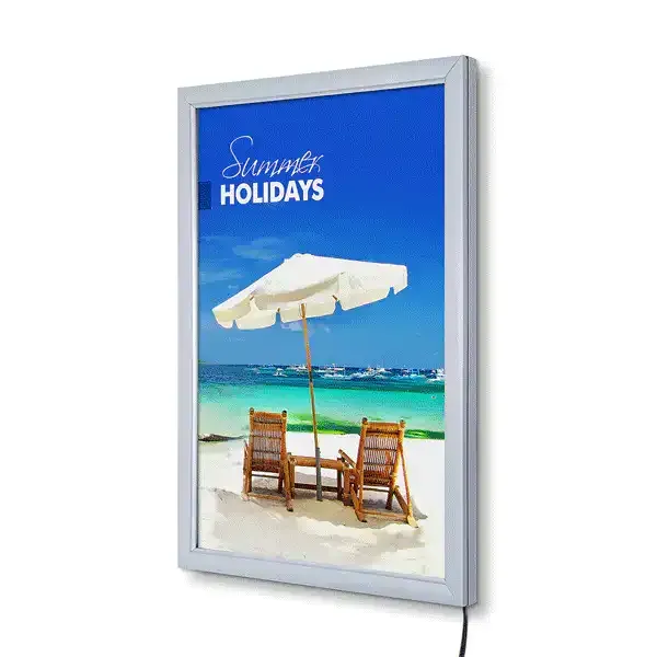 Display Economy A3 lysramme LED 19 mm væg