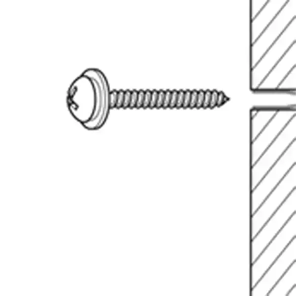 Display Minirail SR10200 monteringsskrue Torx T20 3 stk